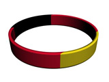 Segmenterad Red/Black/Red/Yellow